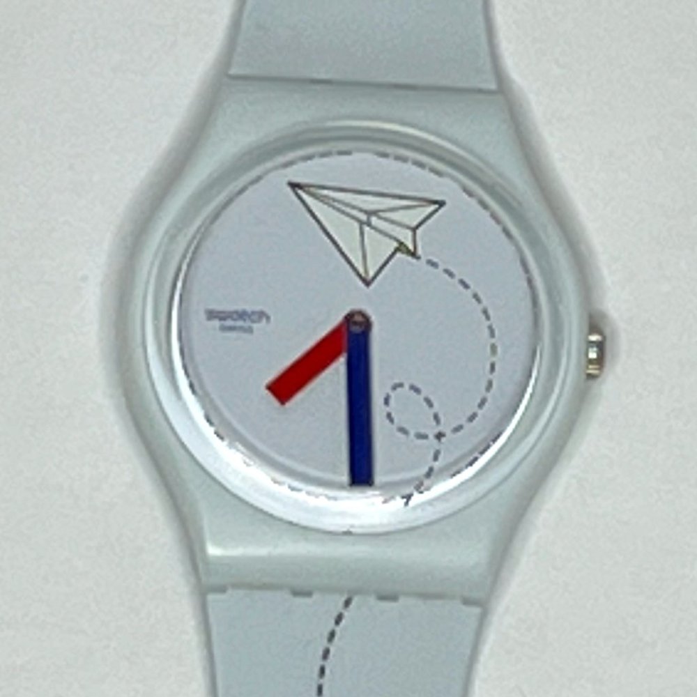 Swatch Par Avion Paper Airplane Watch